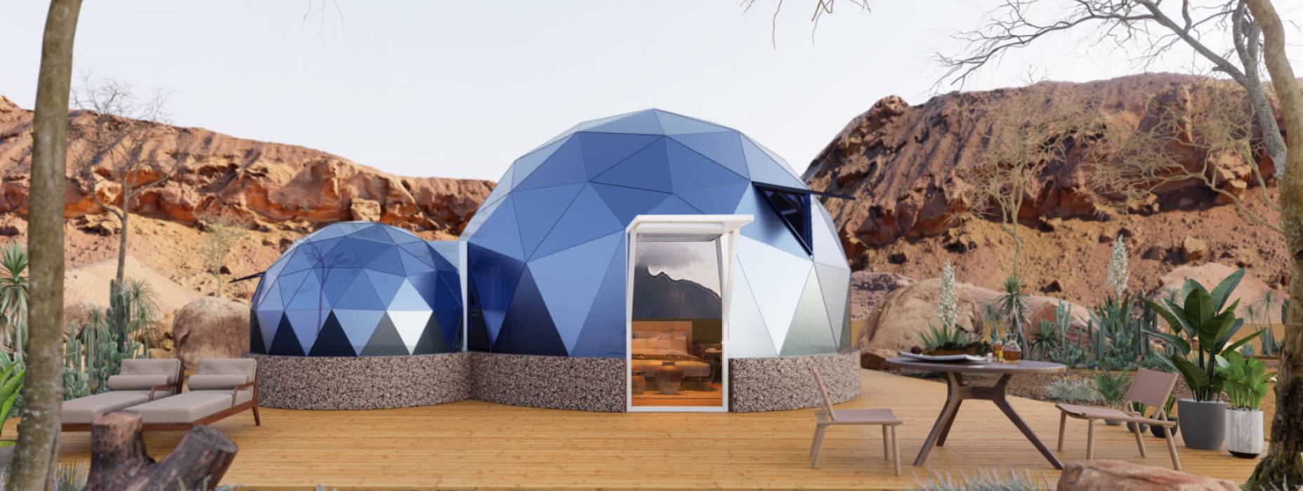 南川区球形智能光伏玻璃星空房